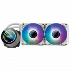 DarkFlash Twister DX 240 (Ver.2.6) Vandens Procesoriaus Au&scaron;intuvas (BALTA)