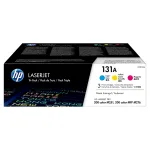 HP 131A 3-pack Cyan/Magenta/Yellow Original LaserJet Toner Cartridges toner cartridge