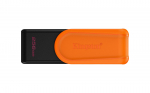Kingston USB Flash Drive | DataTraveler Exodia S | 256 GB | USB 3.2 Gen 1 | Black/Orange