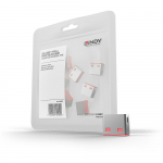 USB PORT BLOCKER 10PACK/PINK 40460 LINDY