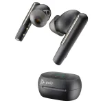 HP Poly Voyager Free 60+ UC Carbon Black Earbuds +BT700 USB-C Adapter +Touchscreen Charge Case