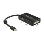 DeLOCK 0.16m DisplayPort/VGA + HDMI + DVI