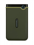 External HDD TRANSCEND StoreJet 2TB USB 3.0 Colour Green TS2TSJ25M3G