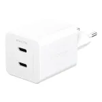PanzerGlass empower&trade; by &reg; Turbo 45W Charger incl. 2 x USB-C | EU Plug | Silver White