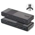 StarTech.com 206UE-TB5USB4DOCK laptop dock/port replicator