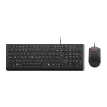 Lenovo Essential Wired Combo Black US Euro keyboard