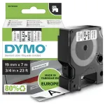 DYMO D1 Standard - Black on White - 19mm label-making tape