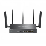 Omada 4G+ Cat6 AX3000 Gigabit VPN Router | ER706W-4G | 802.1q | 10/100/1000 Mbit/s | Mesh Support Yes | MU-MiMO Yes | Antenna type Detachable | 60 month(s)