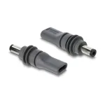 USB Type-C&trade; Buchse zu DC 5,5 x 2,1 mm Adapter kompatibel mit Starlink Mini grau