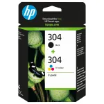 HP 304 2-pack Black/Tri-color Original Ink Cartridges ink cartridge