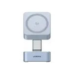 UGREEN W752 MagFlow 2-in-1 Magnetic Wireless Charger 25W Qi2 faltbar und kompakt fuer iPhone