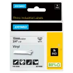 DYMO 19mm RHINO Coloured Vinyl label-making tape