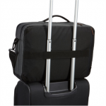 Case Logic  Era Hybrid Briefcase  Fits up to size 15.6 "  Messenger - Briefcase/Backpack  Obsidian  Shoulder strap