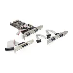 DeLOCK PCI Express card 4 x serial, 1x parallel interface cards/adapter