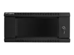 LANBERG WF01-6604-10B wall-mounted rack 19inch demounted flat pack 4U/600x600mm black