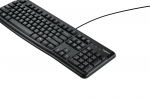 LOGITECH K120 Corded Keyboard black USB (US) | Logitech