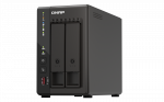 QNAP   2-Bay desktop NAS   TS-253E-8G   Intel Celeron   J6412 4-core   Processor frequency 2.6 GHz   8 GB