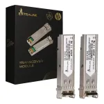 Extralink SFP 1.25G 2-pack | Moduł SFP | 1,25Gbps, LC/UPC, 850nm, 550m, multi mode, DOM (EX.31153) network transceiver module