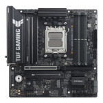 Asus TUF GAMING B850M-E WIFI   Processor family AMD   Processor socket AM5   DDR5   Supported hard disk drive interfaces SATA, M.2   Number of SATA connectors 4