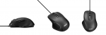 Asus  Ergonomic Mouse  UX300 PRO  Wired optical  Wired optical mouse  USB 2.0  Black