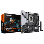 Mainboard GIGABYTE B760M GAMING PLUS WIFI DDR4 (REV. 1.1) Intel B760 LGA 1700 micro ATX RAM DDR4-SDRAM 4xSlots Wi-Fi Yes Bluetooth Yes 2xNumber of M.2 (M) slots B760MGPWIFIDDR41.1