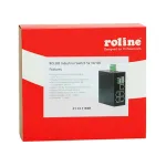 ROLINE Industrial Switch, 5x RJ-45, unmanaged