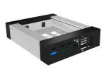 ICY BOX IB-129SSK-B Mobile Rack for 3.5/2.5 SATA/SAS HDD Black