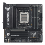 Asus TUF GAMING B850M-PLUS WIFI7  Processor family AMD  Processor socket AM5  DDR5  Supported hard disk drive interfaces SATA, M.2  Number of SATA connectors 4