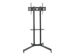 TECHLY 309982 Mobile stand for TV LCD/LED/Plasma 30-65 60kg VESA tilting with shelf