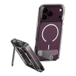 PanzerGlass CARE&trade; by &reg; Kickstand Case Transparent w. White MagSafe iPhone 18 Pro Max | 17 Pro Max mobile phone case