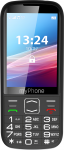 myPhone HALO 4 LTE Black 3.5 " TFT 128 MB 64 MB Dual SIM 3G Bluetooth Main camera resolution 2 MP 2500 mAh