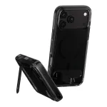 PanzerGlass CARE&trade; by &reg; Kickstand Case Smokey w. Black MagSafe iPhone 18 Pro Max | 17 Pro Max mobile phone case