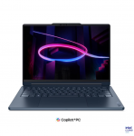 Lenovo Yoga 9 2-in-1 14IPH11 Intel Cosmic Blue 14 " OLED Touchscreen 2.8K WQXGA+ 2880 x 1800 pixels Intel Core Ultra 7 355 32 GB Soldered LPDDR5X Solid-state drive capacity 1000 GB Intel Graphics Windows 11 Home 802.11be Bluetooth version 5.4 Keyboar ...