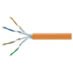 Equip Instal.Kab Cat7 S/FTP 500.00m orange Sim. LSZH