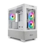 Sharkoon MK7 ARGB mATX 2xGlas wei&szlig;