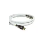 Python HDMI&reg; 2.0 Kabel AKTIV 4K2K Nylongeflecht wei&szlig; 15m