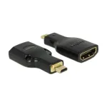DeLOCK HDMI Micro-D/HDMI-A, M/F, 4K