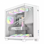 Gamemax Case   NEX C53 WH   ATX/BTF