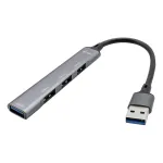 i-tec Metal U3HUBMETALMINI4 interface hub