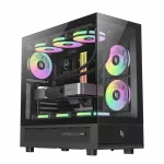 Gamemax Case   NEX C51 BK   ATX/BTF
