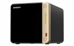 QNAP  4-Bay desktop NAS  TS-464-8G  Intel Celeron  N5095 4-core  Processor frequency 2.9 GHz  8 GB