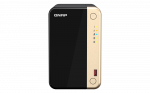 QNAP   2-Bay desktop NAS   TS-264-8G   Intel Celeron   N5095 4-core   Processor frequency 2.9 GHz   8 GB