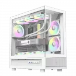 Gamemax Case   NEX C51 WH   ATX/BTF