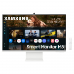 Samsung LS32FM801UUXDU | 32 " | VA | 16:9 | 60 Hz | 4 ms | 3840 x 2160 pixels | 400 cd/m&sup2; | HDMI ports quantity 1 | White