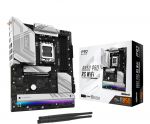 Mainboard ASROCK AMD B850 SAM5 ATX Memory DDR5 Memory slots 4 1xPCI-Express 4.0 16x 1xPCI-Express 5.0 16x 1xM.2 1xHDMI 1xAudio-In 1xAudio-Out 1xMicrophone 6xUSB 2.0 4xUSB 3.2 2xUSB-C 1xRJ45 B850PRORSWIFI