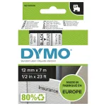 DYMO D1 Standard - Black on Transparent - 12mm label-making tape