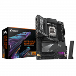 Gigabyte X870 AORUS ELITE WIFI7  Processor family AMD  Processor socket AM5  DDR5  Supported hard disk drive interfaces SATA, M.2  Number of SATA connectors 4