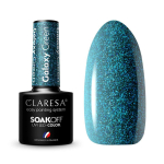 CLARESA hibridinis nagų lakas Galaxy Green, 5 g