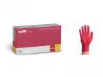 ZARYS easyCARE nitrilinės vienkartinės pir&scaron;tinės be pudros, uogų rožinės (berry), S dydis, 100 vnt.