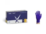 ZARYS easyCARE nitrile fleX nitrilinės vienkartinės pir&scaron;tinės be pudros, kobalto mėlynos, M dydis, 100 vnt.